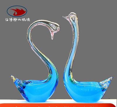 【厂家批发定做 各类婚庆礼品小天鹅对件 老工艺琉璃动物摆件】价格_厂家_图片 -